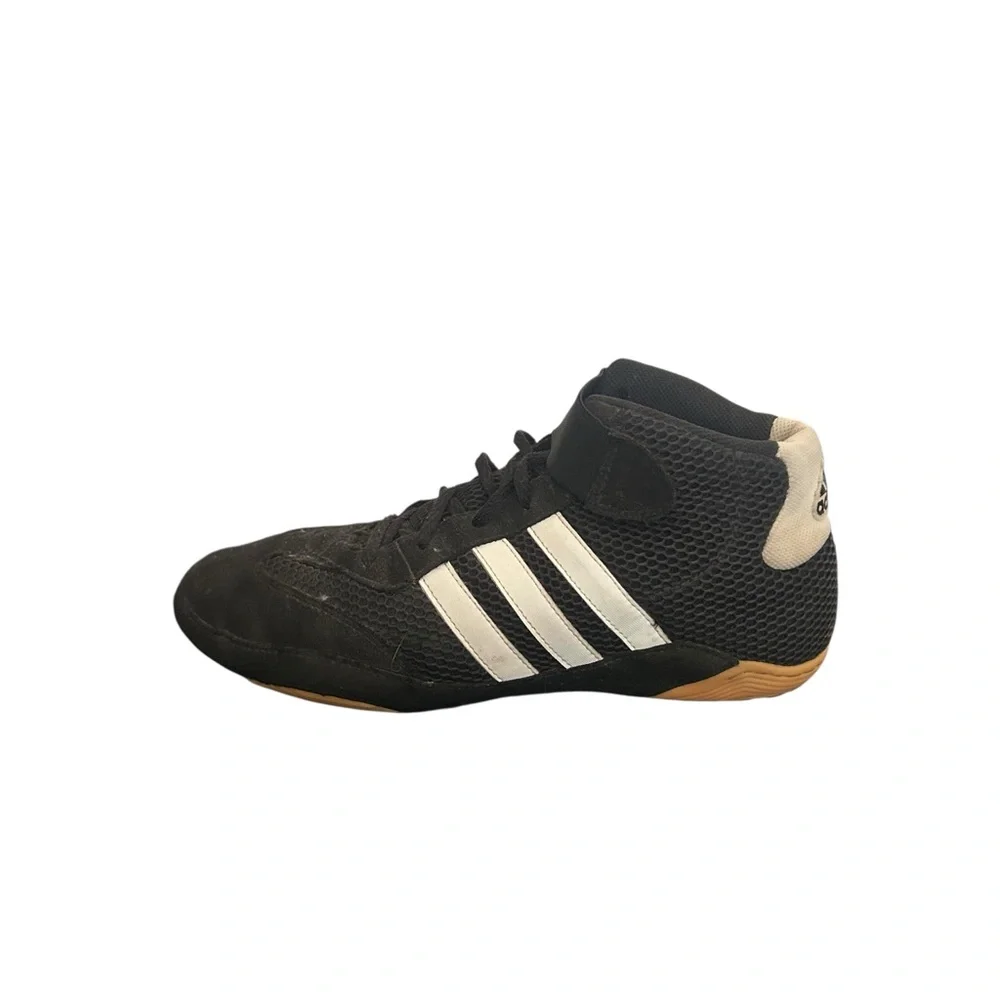 Adidas Men’s Combat Speed IV 116378 Black White Wrestling Shoes Size 10